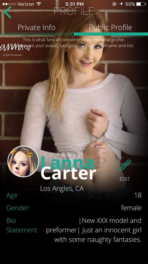 Lanna Carter On Twitter Hey Add Me On Mypulse Exclusive Nude Content In There