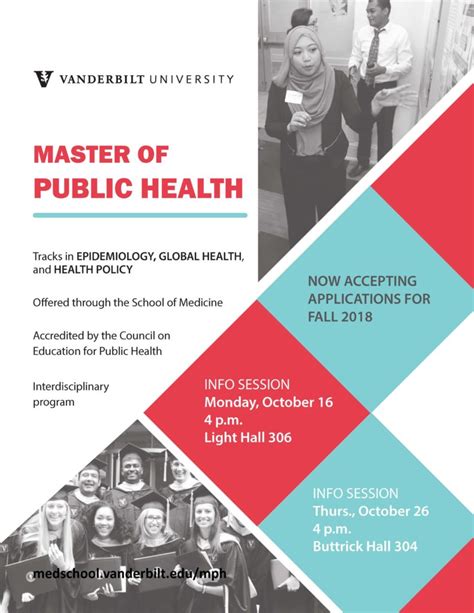 Vanderbilt Mph Program Information Sessions International Student