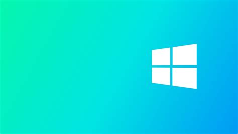 2560x1440 Resolution Windows 10 Cyan Logo 1440p Resolution Wallpaper
