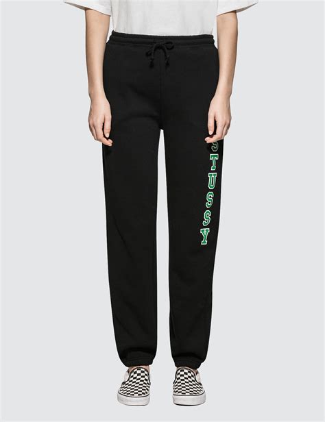 Stüssy College Sweatpant Hbx Globally Curated Fashion And