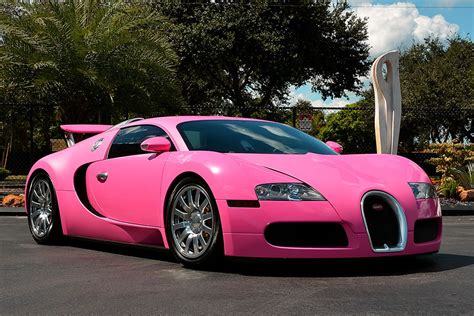 Flo Ridas Pink Bugatti Veyron Bugatti Veyron Bugatti Cars Veyron
