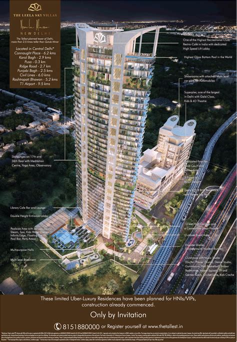 The Leela Sky Villas New Delhi Ad - Advert Gallery