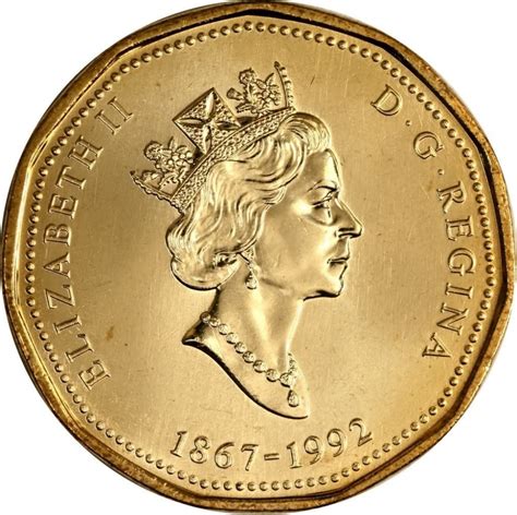 Dollar rose sharply in 2007 because of the continued strength of the canadian economy and the u.s. 1 Dollar Canada 1992, KM# 218 | CoinBrothers Catalog