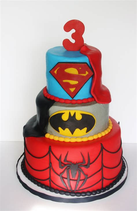 And Everything Sweet Superhero Cake