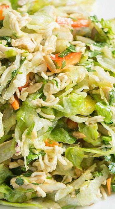 But they don't have to be boring. Ramen Noodle Chinese Chicken Salad (With images) | Salad side dishes, Yummy salad recipes ...