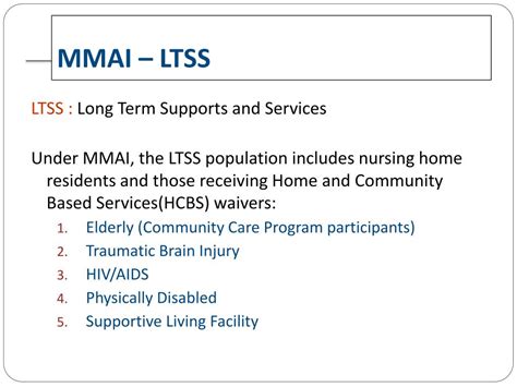 New students admitted for the spring semester must complete this form before the spring. PPT - Medicare Medicaid Alignment Initiative (MMAI) The next chapter of HFS Managed Care ...