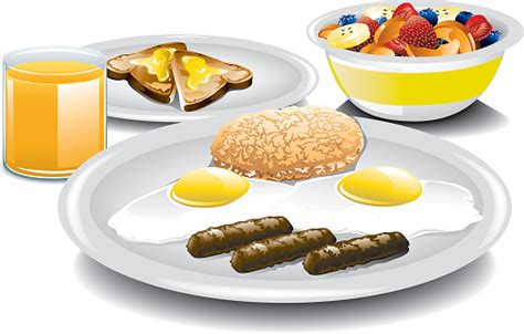 Complete Breakfast Stock Illustration Download Image Now Istock