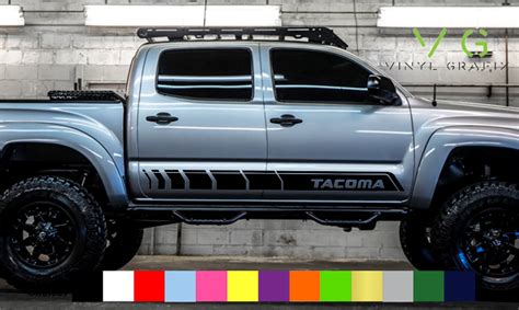 Toyota Tacoma Vinyl Decal Sticker Graphics Trd Sport Side Door X2 Any