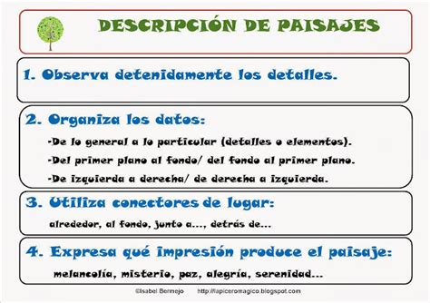 La Mina 3º De Primaria DescripciÓn De Paisajes 1