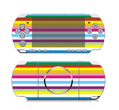 Rainbow Vinyl Decal Skin Sticker For Sony Psp 3000 Vinyl Decals