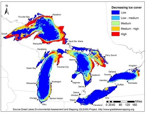 New Great Lakes Map Highlights Environmental Threats And Opportunities