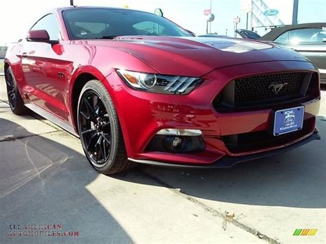 2017 Ford Mustang Gt Premium Coupe In Ruby Red 209704 All American