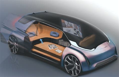 2050 Car Honed For Business Travel