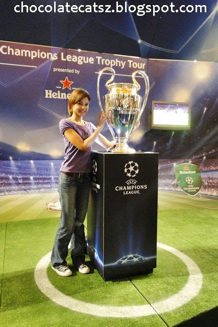 Another trophy is to join the uefa collection credit: Chocolate Cats: UEFA Champions League Trophy on Tour!