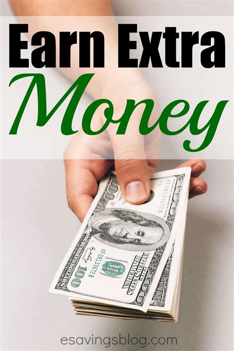 Earn Extra Money - Esavingsblog Shows you how