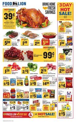 Our weekly specials preview is now live! Food Lion in Rocky Mount NC | Weekly Ads & Coupons