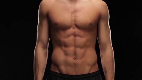 Figurative anatomy muscles of the torso. Front View Of Man's Chest Stock Footage Video 3074002 ...