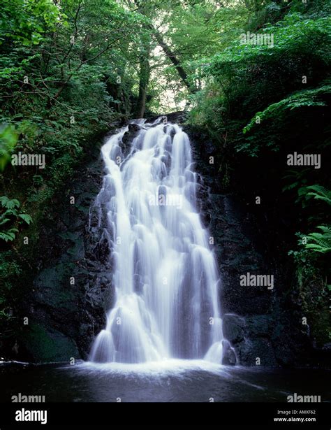 Glenoe Waterfall Hi Res Stock Photography And Images Alamy