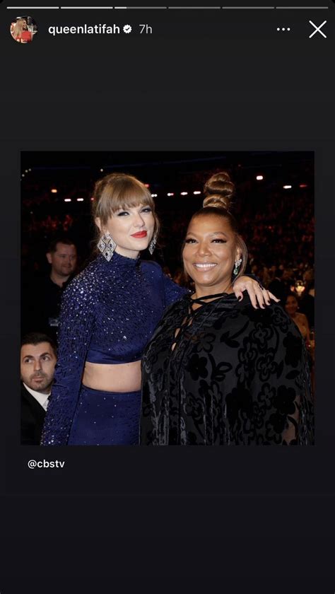 Taylor Swift Updates 💜 On Twitter 📲 Iamqueenlatifah Shares Photo With Taylor On Her