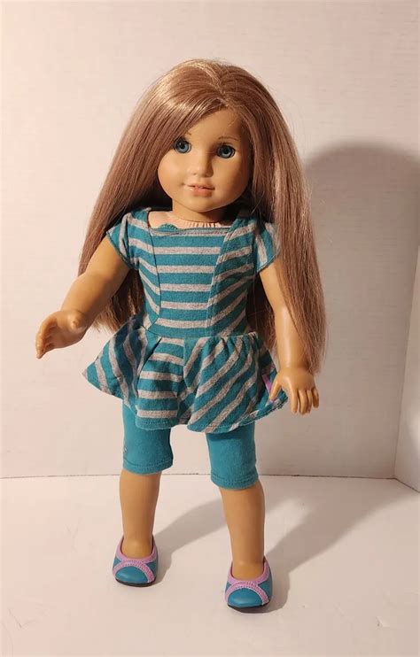 american girl doll of the year 2012 mckenna brooks blue eyes 18” lk