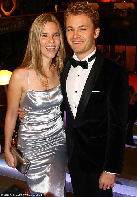 Nico Rosberg And Wife Vivian Sibold Attend Athletes Of The Year In Germany Daily Mail Online