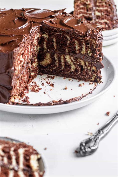 Zebra Cake Recipe Brown Eyed Baker