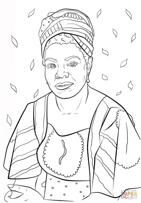 Black Women Coloring Pages Coloring Home