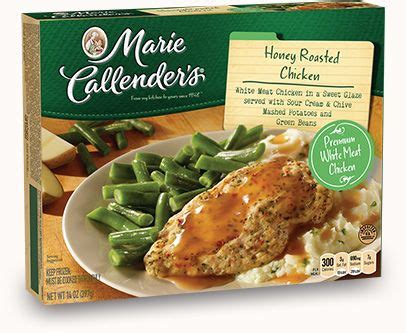 And while brands like lean cuisine are working hard to provide options that. Honey Roasted Chicken: Dinners | Marie Callender's | Honey ...