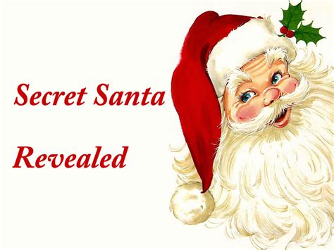 Secret Santa Clip Art Hostted