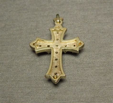 Instagram posts from zwarte cross. Victorian Motif Diamond Black Enamel Gold Cross Pendant C1960