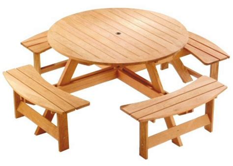 Woodwork Round Picnic Table Design Plans Pdf Plans
