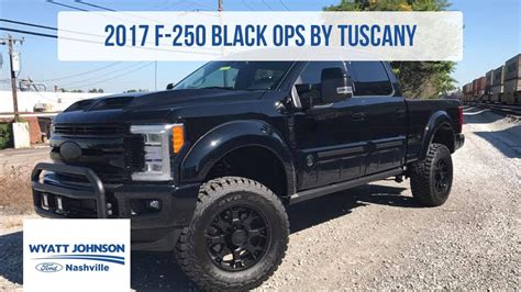 2017 Ford F 250 Super Duty Black Ops By Tuscany For Sale Nashville
