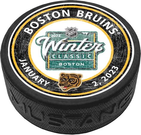 Nhl Winter Classic Puck 2023 Boston Bruins Center Ice Pucks Amazon