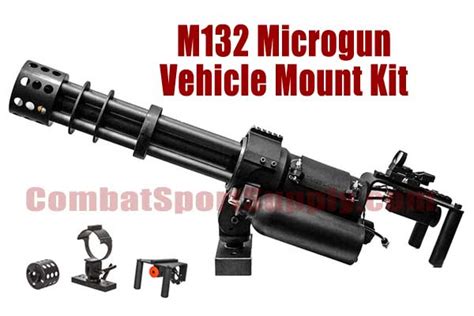 Classic Army M132 Microgun Airsoft Replica Vehicle Mount Kit