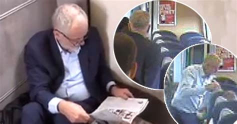 Jeremy Corbyn Walked Past Empty Seats Before Filming Himself On The