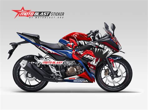 Modifikasi Striping Honda New CBR150R livery Venom - MOTOBLAST