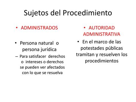 Ppt El Procedimiento Administrativo Powerpoint Presentation Free