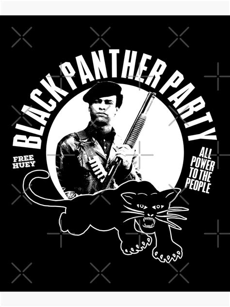 Black Panther Party All Power To The People Panther Forever