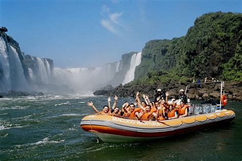 iguassu falls brazilian side private day tour including safari boat ride marriott