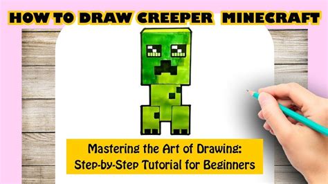 How To Draw Creeper Minecraft YouTube