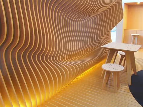 Image Result For Parametric Curved Wall Surfaces Organic Interior
