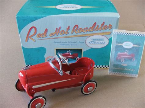 Hallmark Kiddie Car Classics Red Hot Roadster 1 6th Scale Pedal Car