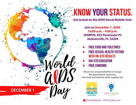 world aids day florida department of health in duval