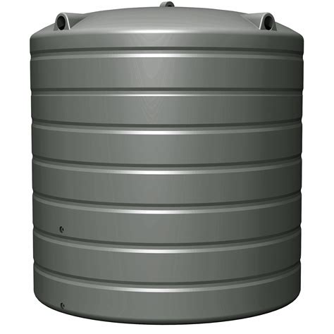 Nextgenroto 4200l Polyethylene Round Water Tank Slate Grey Bunnings