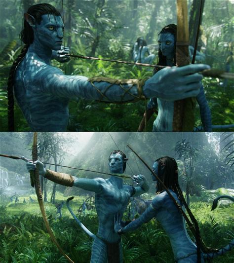 Jake And Neytiri Pandora Avatar Avatar Movie Blue Avatar