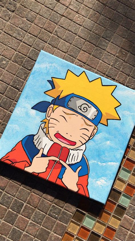 Naruto Painting Anime Canvas Painting Anime Canvas Art Mini Canvas Art