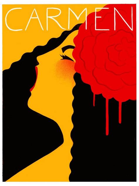 Carmen 5 Opera Poster