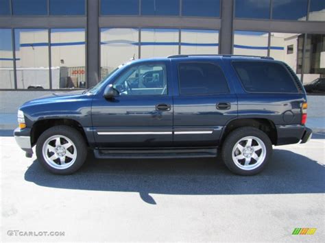 2005 Dark Blue Metallic Chevrolet Tahoe Ls 4x4 52256222 Photo 2