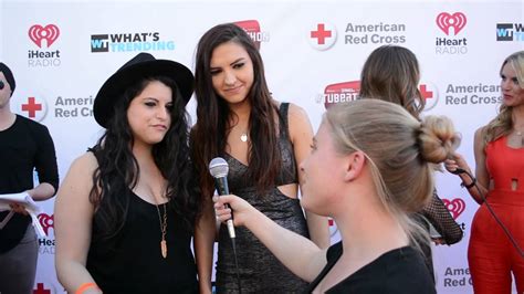 Bria And Chrissy Interview At Tubeathon For American Red Cross Youtube