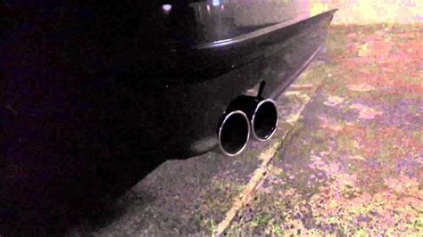 Remus Exhaust 90mm Tips 1990 Bmw E30 325i Youtube